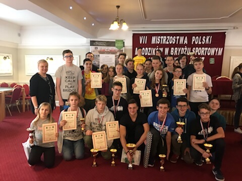 Mistrzostwa Polski Młodzików 2017 w brydżu sportowym w Starachowicach