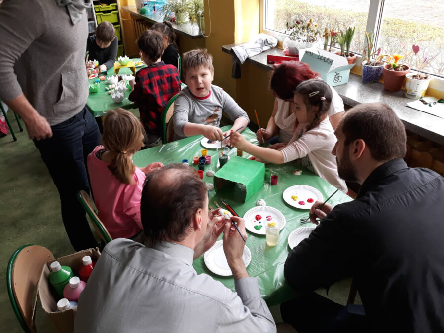 Świąteczne warsztaty z rodzicami