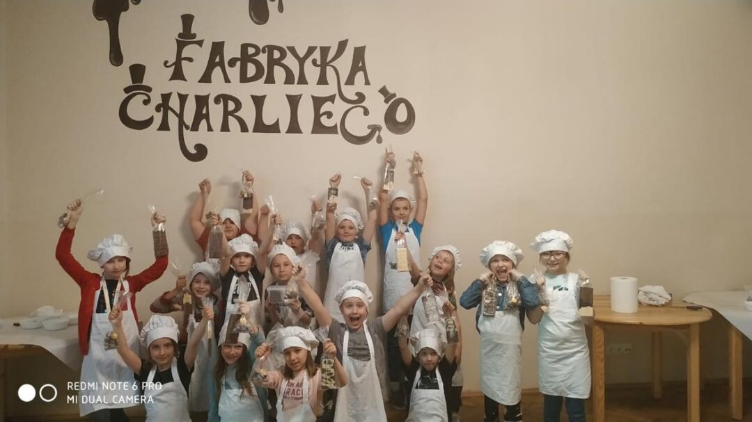 Wycieczka do Fabryki Charliego – warsztaty czekoladowe