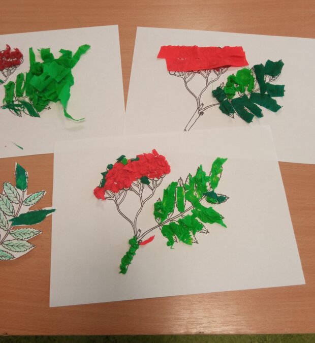 Po lekcjach…artystycznie na świetlicy :)