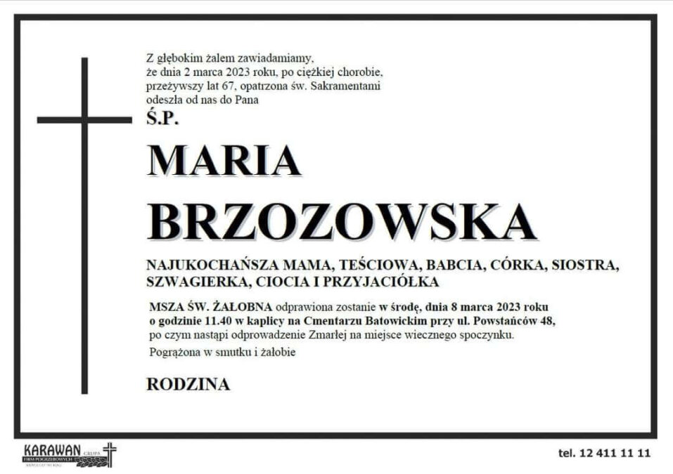 „Nie umiera ten, kto trwa w sercach i pamięci naszej”