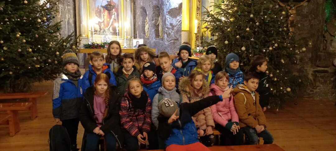 Klasa 2a i 2b była na wycieczce w Bochni