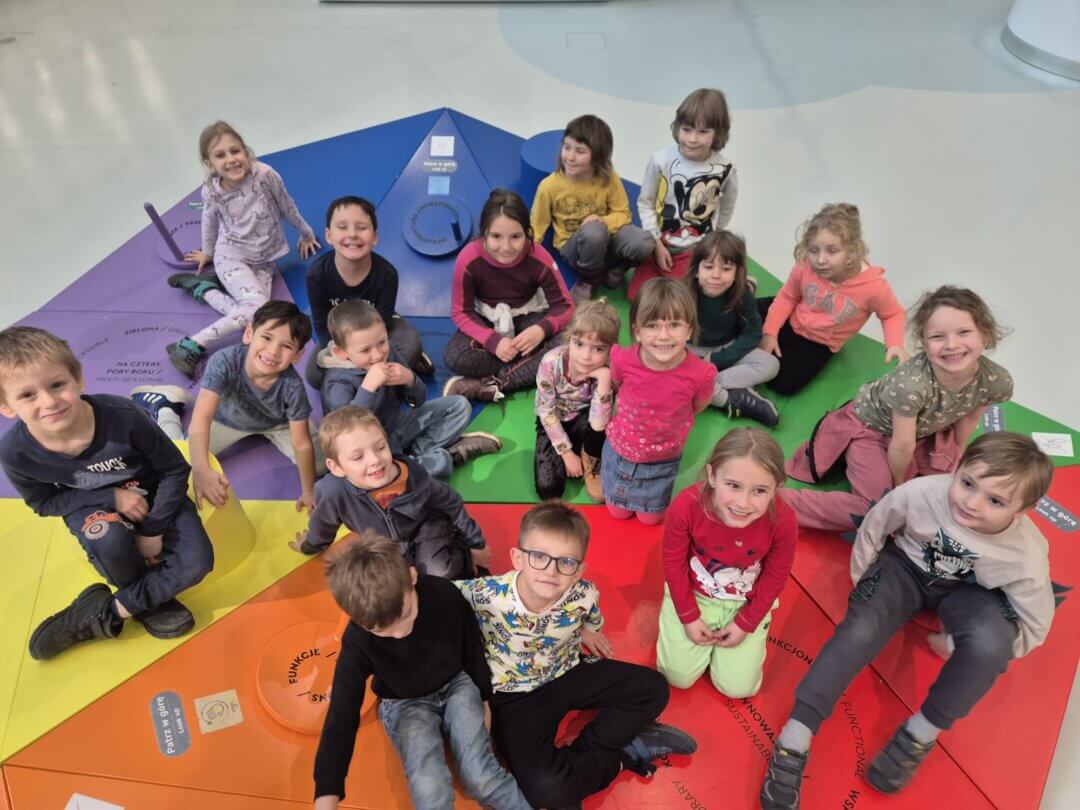 Wycieczka klasy 1 a do Centrum Nauki Cogiteon