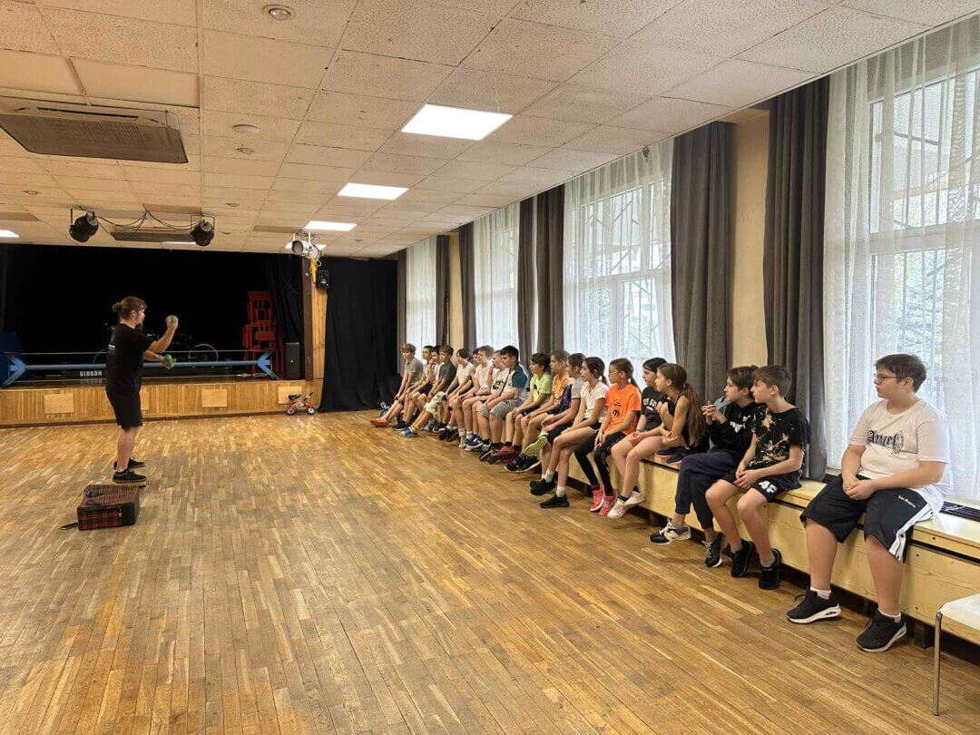 Warsztaty cyrkowe klasy 5b